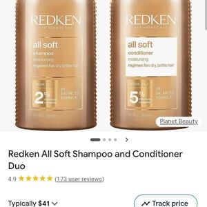 Redken All Soft Hair Care Set - Gold